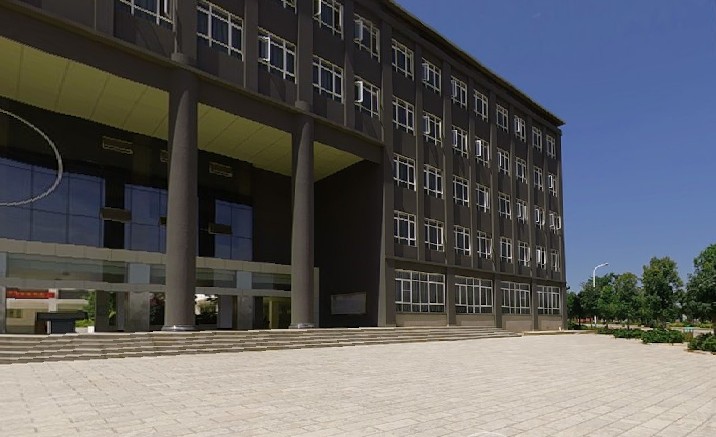 云南工商學院_教學樓外